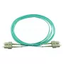 BlueOptics Duplex LWL Patchkabel SC-SC OM3 2 Meter 2 m Male/Male