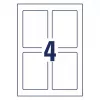 Avery Placard Label Holders gaiši pelēkas pašlīmējošas printera uzlīmes A4