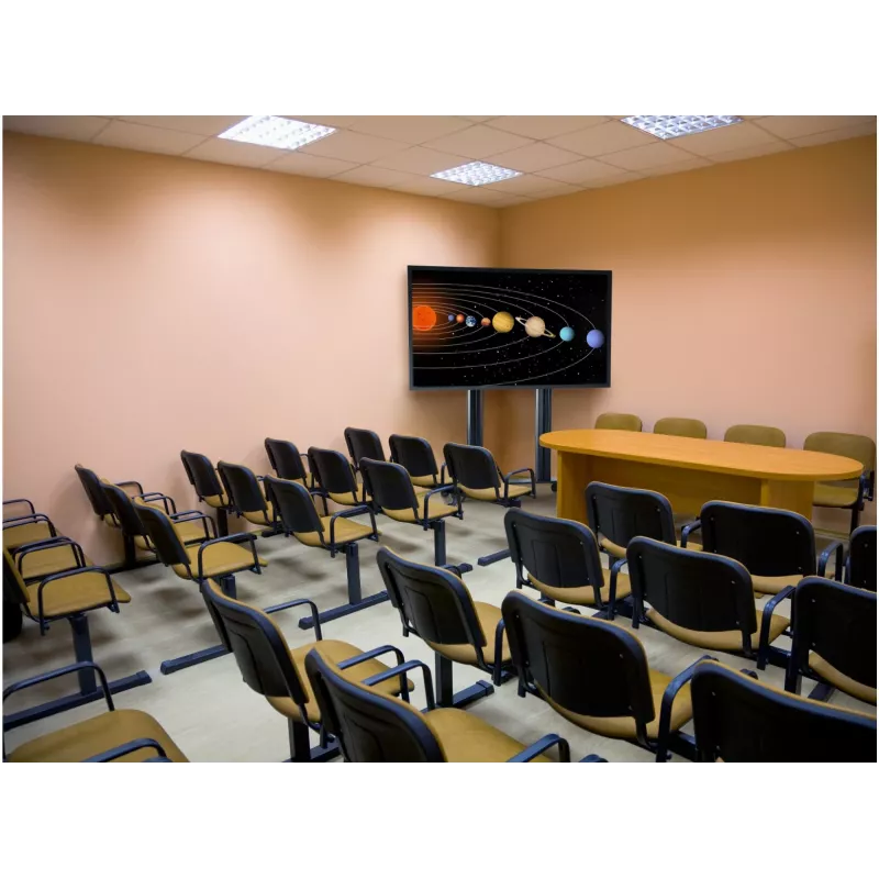 Peerless SR598 multimediju ratiņi/statīvs Melns Plakanam panelim