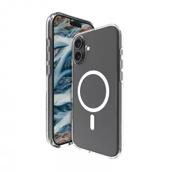 dbramante1928 Iceland Pro MagSafe - iPhone 16 - Clear, Vāciņš, Apple, iPhone 16, 15.5 cm (6.1 collas), Caurspīdīgs