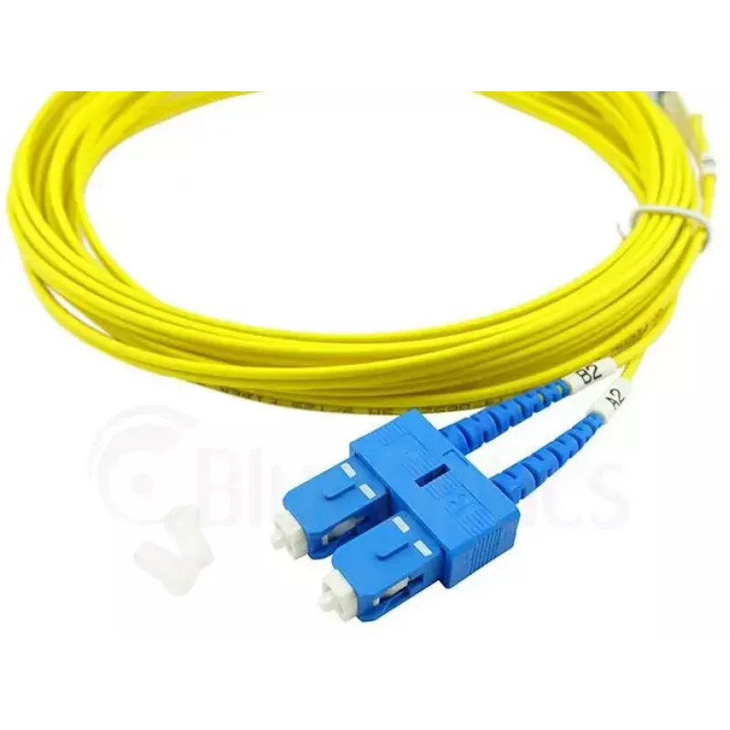 BlueOptics SFP3232BU5MK InfiniBand optiskās šķiedras kabelis 5 m SC dzeltens