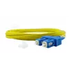BlueOptics SFP3232BU5MK InfiniBand optiskās šķiedras kabelis 5 m SC dzeltens