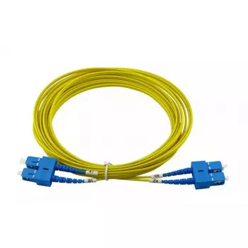 BlueOptics SFP3232BU5MK InfiniBand optiskās šķiedras kabelis 5 m SC dzeltens
