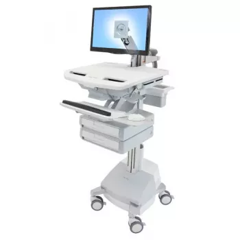 Multivides ratiņi Ergotron StyleView Alumīnijs Pelēks Balts