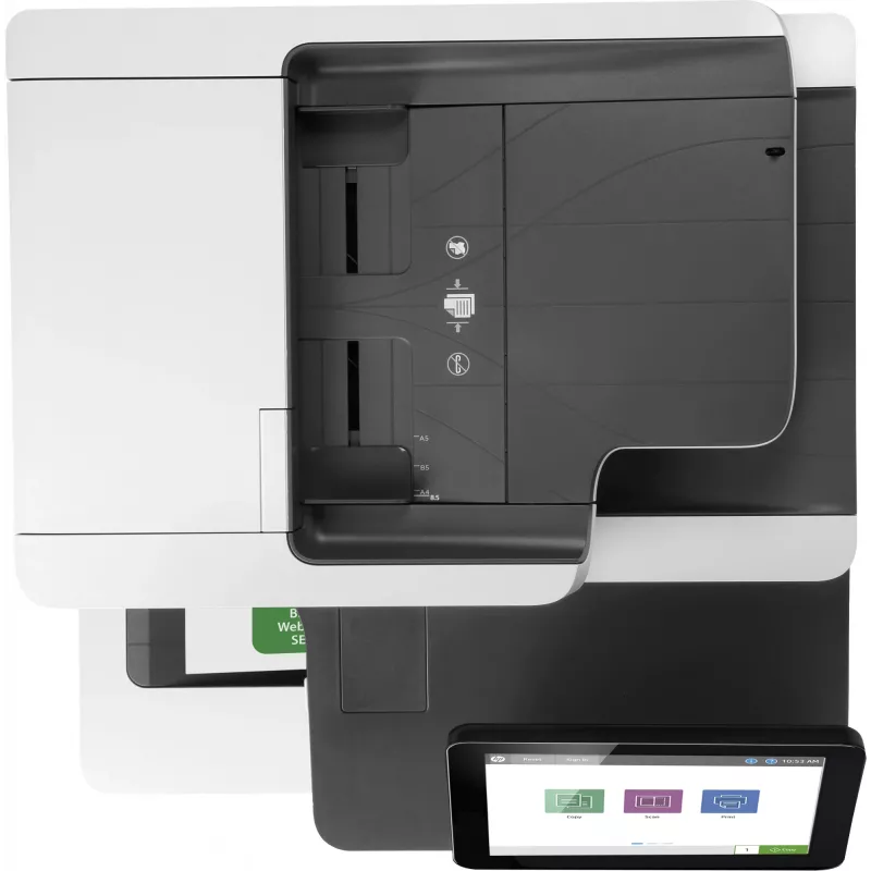 HP Color LaserJet Enterprise MFP M578dn, lāzerprinteris, krāsu druka, 1200 x 1200 DPI, A4, tiešā druka, balts