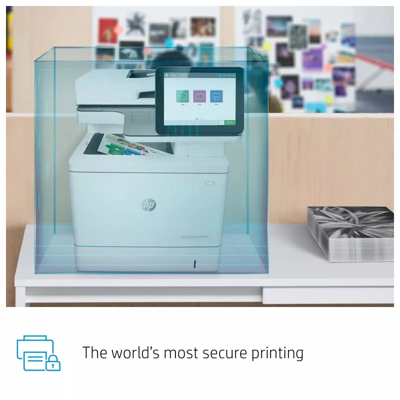 HP Color LaserJet Enterprise MFP M578dn, lāzerprinteris, krāsu druka, 1200 x 1200 DPI, A4, tiešā druka, balts