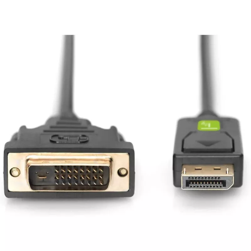 Techly Monitora DisplayPort–DVI kabelis 2 m ICOC DSP-C-020, 2 m, DVI-D, DisplayPort, vīrišķais, vīrišķais, 1920 x 1080 (HD 1080)