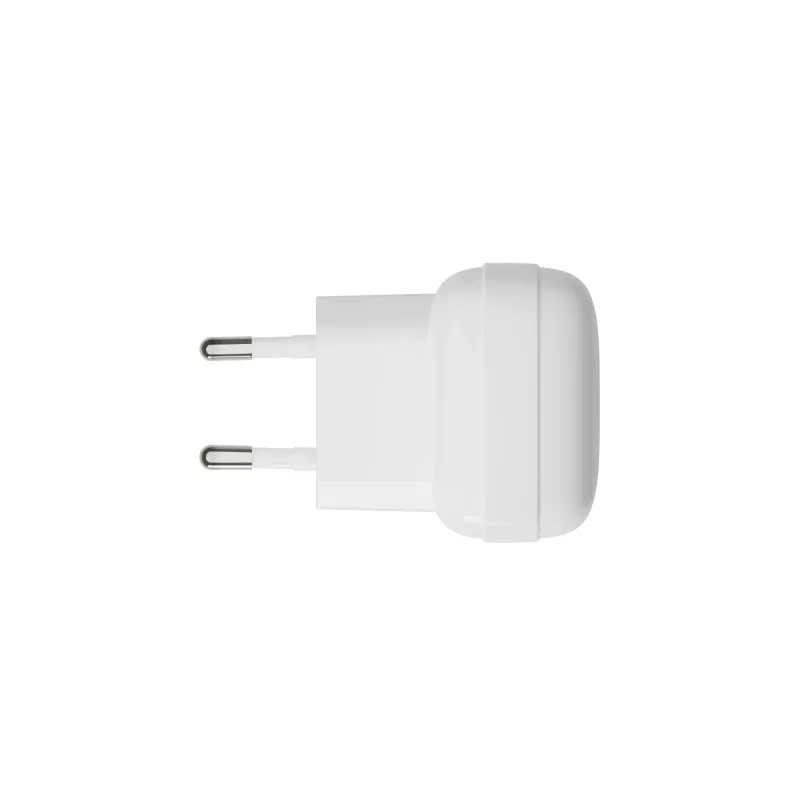 ES plakanā sienas lādētājs d bramante re-charge Pro — 2× USB-C 25W, iekšdarbiem, balta