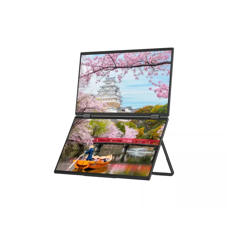 JAPANNEXT JN-DMD-IPS156F datora monitors 39,6 cm (15,6 collas) 1920 x 1080 pikseļi Full HD LCD Melns