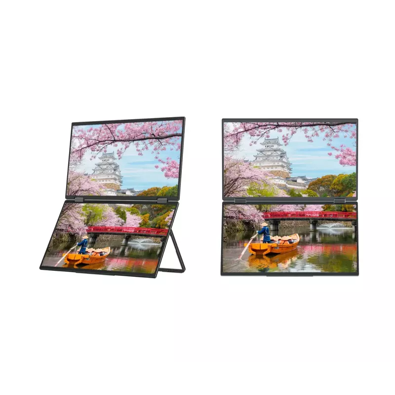 JAPANNEXT JN-DMD-IPS156F datora monitors 39,6 cm (15,6 collas) 1920 x 1080 pikseļi Full HD LCD Melns