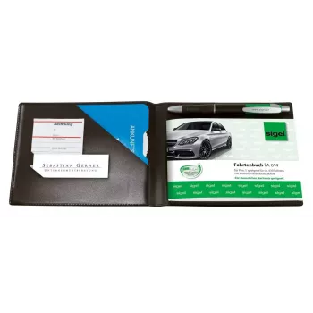 Personal Organizer Sigel EF610 Leatherette Plastic Melns