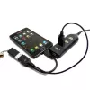 Techly USB 2.0 kabelis OTG A F Micro USB M ar USB 30cm Melns ICOC MUSB-MC2