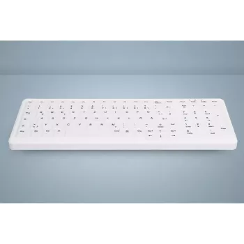 Active Key AK-C7000F-UVS-W/CH klaviatūra Medicīniska USB Balta Pilnizmēra Vadu Membrāna LED