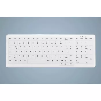 Active Key AK-C7000F-UVS-W/CH klaviatūra Medicīniska USB Balta Pilnizmēra Vadu Membrāna LED