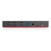 Lenovo ThinkPad Hybrid USB-C ar USB-A doku vadu USB 3.2 Gen 2 Type-C melns