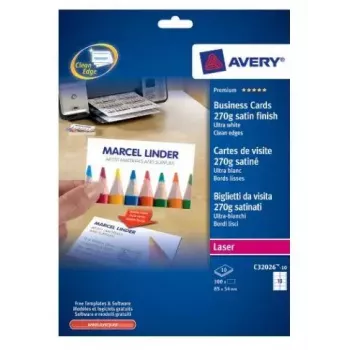 Lāzerpapīrs vizītkartēm Avery C32026-10