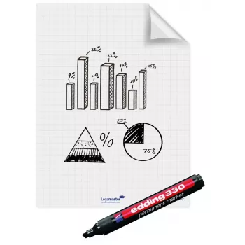 Flipchart folija Legamaster Magic-Chart 60x80cm