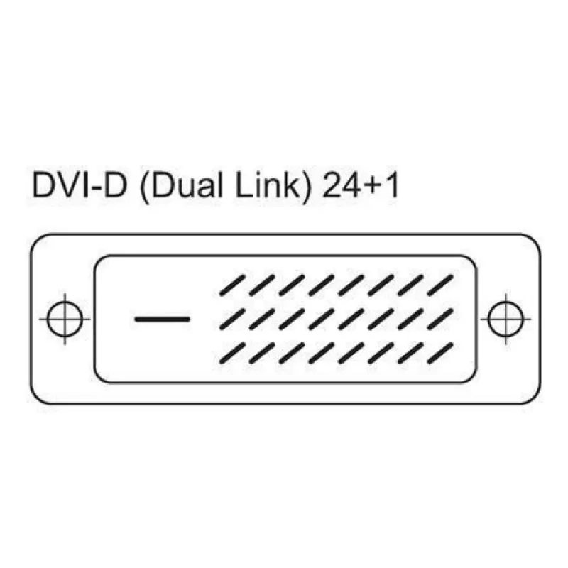 Techly Dual Link DVI digitālais (DVI-D) ar ferītu 10 m ICOC DVI-811CF