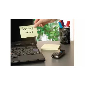 Pašlīmējošo piezīmju papīrs TESA 57655 Taisnstūris Dzeltens