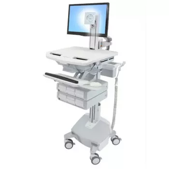 Multivides ratiņi Ergotron StyleView Alumīnija pelēkā baltā krāsā