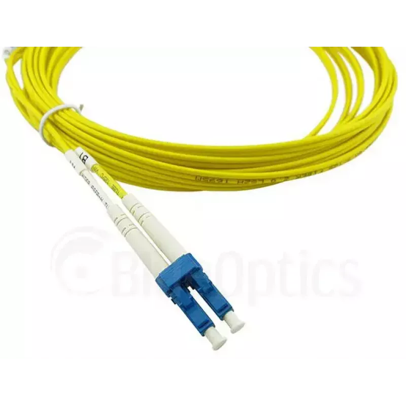 Optisko šķiedru komutācijas kabelis BlueOptics SFP3131BU3MK 3 m OS2 LC–LC dzeltens, 9 µm, pilna dupleksa