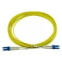 Optisko šķiedru komutācijas kabelis BlueOptics SFP3131BU3MK 3 m OS2 LC–LC dzeltens, 9 µm, pilna dupleksa