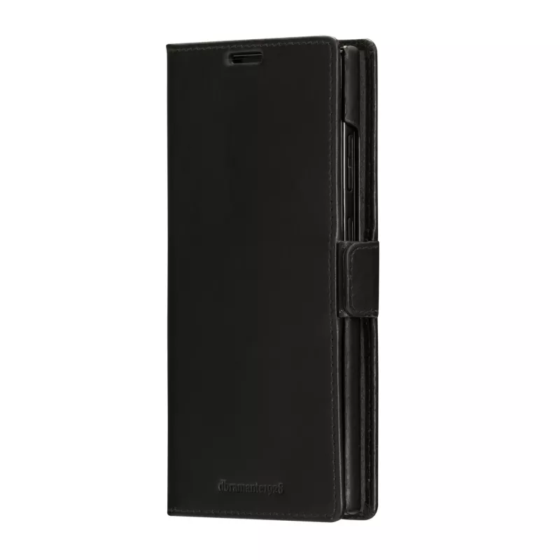 Folio viedtālruņa maciņš dbramante1928 Lynge Samsung Galaxy S23 Ultra — melns, 3 karšu kabatiņas, der 6,8 collu