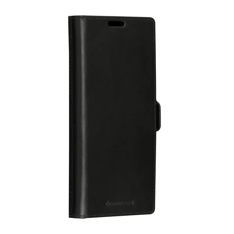 Folio viedtālruņa maciņš dbramante1928 Lynge Samsung Galaxy S23 Ultra — melns, 3 karšu kabatiņas, der 6,8 collu