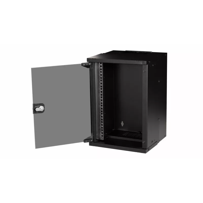 Equip Eco Mount 10' skapis, 09U, 300X300MM, RAL9005 melns