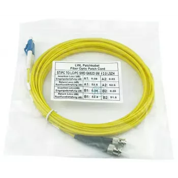 BlueOptics SFP3133BU5MK InfiniBand optiskās šķiedras kabelis 5 m Duplex LC Duplex ST
