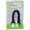 Techly USB 2.0 kabelis A vīrišķais / B vīrišķais leņķveida 2m ICOC U-AB-20-ANG
