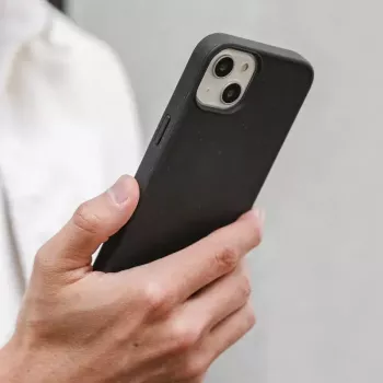 Woodcessories Bio Case mobilā tālruņa vāciņš Vāks Melns iPhone 14 Plus 17 cm