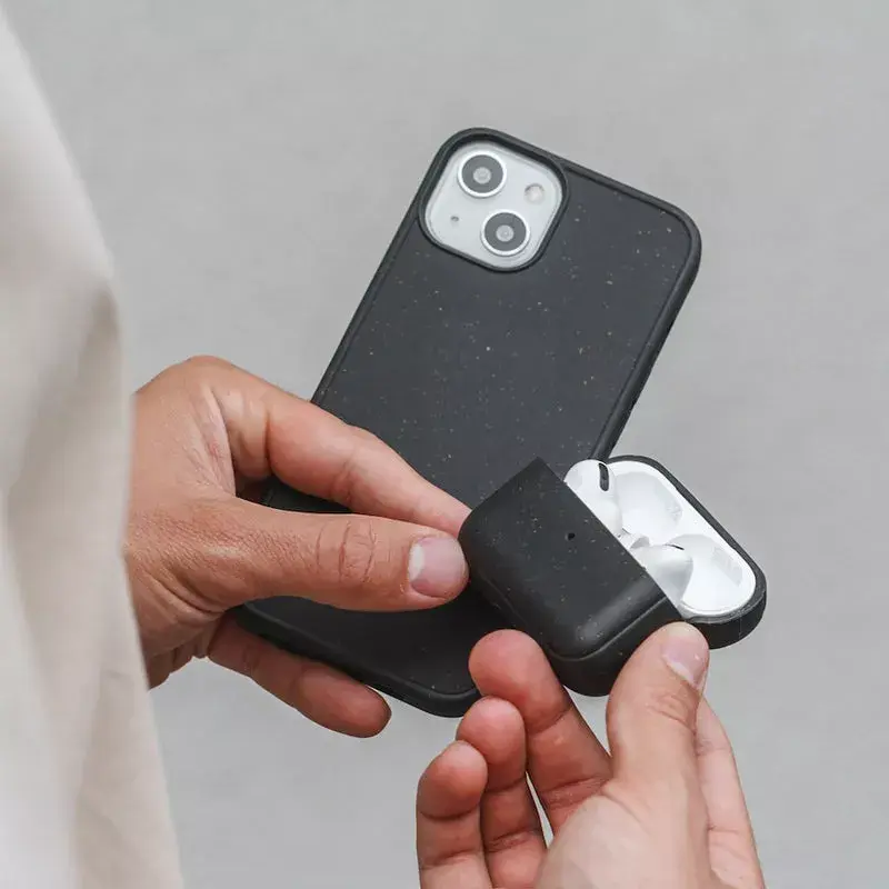 Woodcessories Bio Case mobilā tālruņa vāciņš Vāks Melns iPhone 14 Plus 17 cm