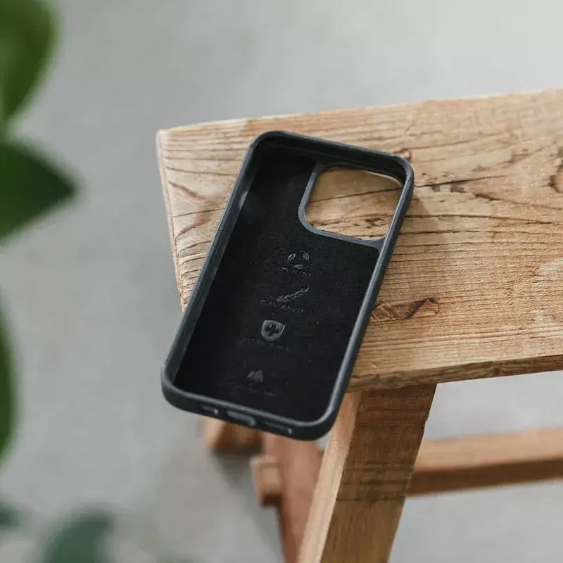 Woodcessories Bio Case mobilā tālruņa vāciņš Vāks Melns iPhone 14 Plus 17 cm