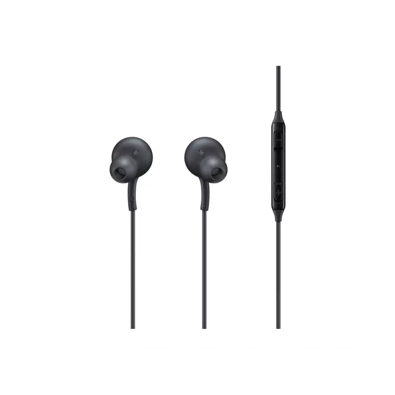 Samsung EO-IC100B austiņas ar vadu, ievietojamās, zvani/mūzika, melnas