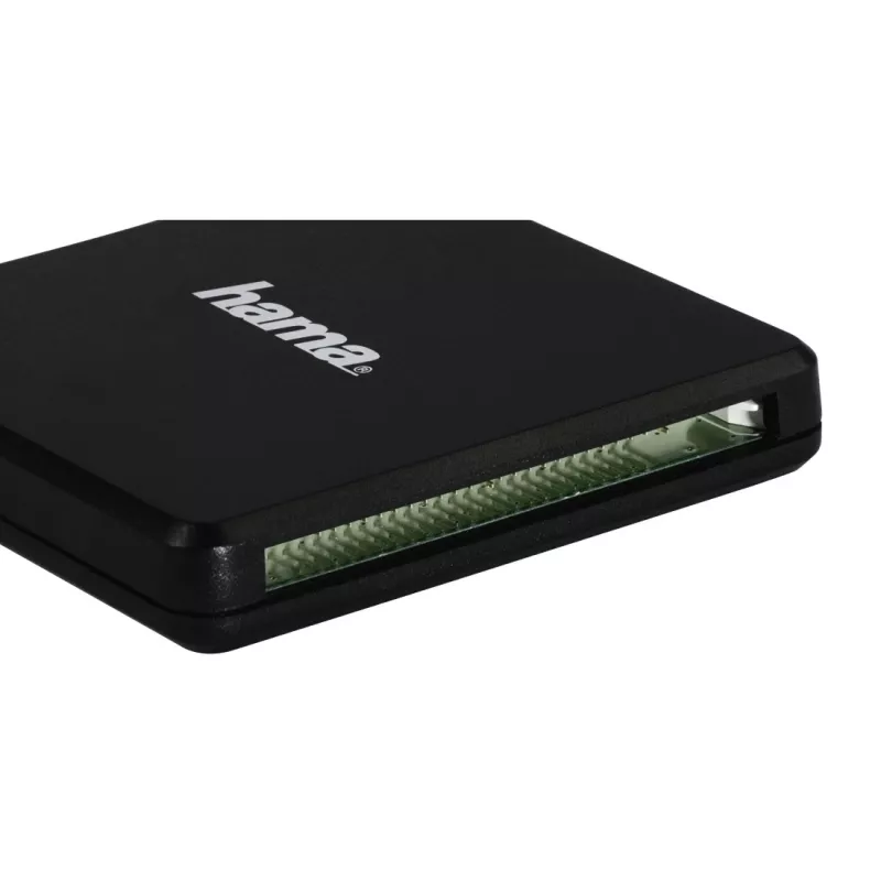 Hama 00124156 karšu lasītājs USB 3.2 Gen 1 (3.1 Gen 1) Type-A Melns