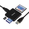Hama 00124156 karšu lasītājs USB 3.2 Gen 1 (3.1 Gen 1) Type-A Melns