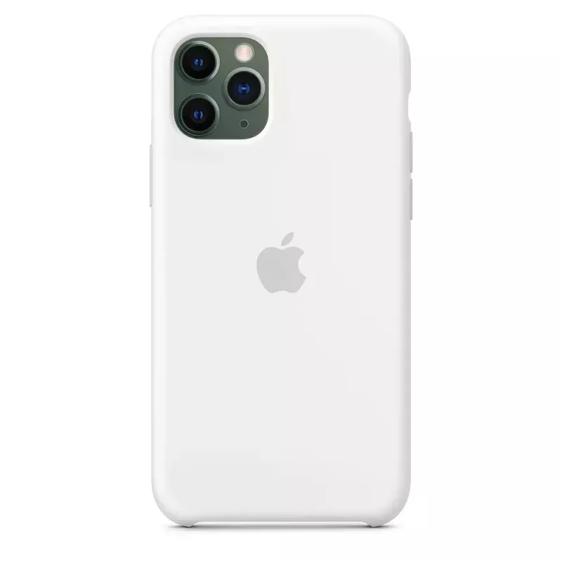 Apple iPhone 11 Pro silikona maciņš balts