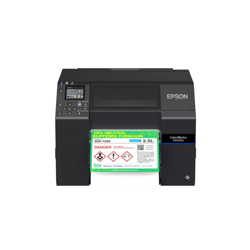 Epson ColorWorks CW-D6500Pe tintes krāsu uzlīmju printeris, USB, Ethernet