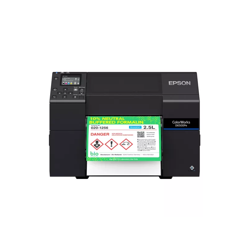 Epson ColorWorks CW-D6500Pe tintes krāsu uzlīmju printeris, USB, Ethernet