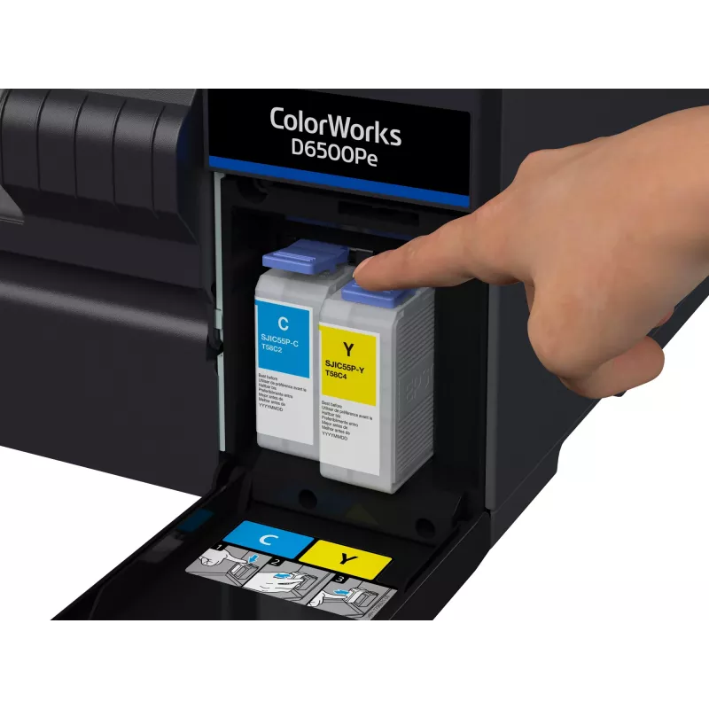 Epson ColorWorks CW-D6500Pe tintes krāsu uzlīmju printeris, USB, Ethernet