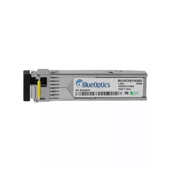Optisko šķiedru raiduztvērēja modulis BlueOptics SFP-1GT15R13BX10-I-BO LC Alumīnijs