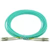 BlueOptics InfiniBand optiskās šķiedras kabelis 7,5 m 2x LC LC/APC zaļš