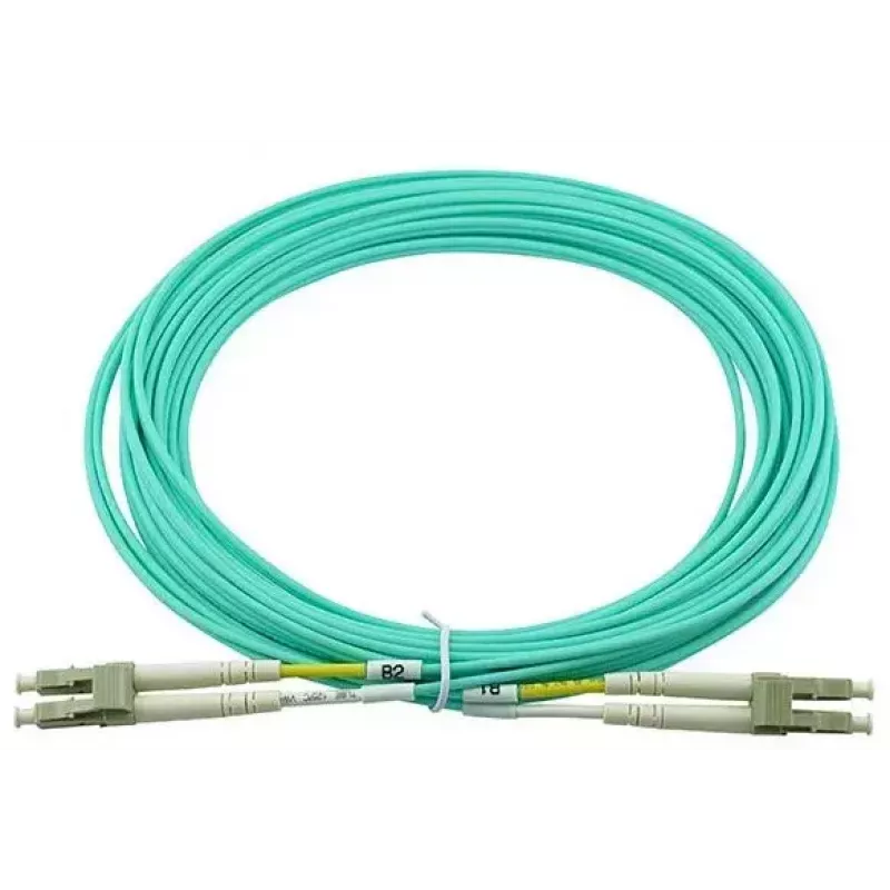 BlueOptics InfiniBand optiskās šķiedras kabelis 7,5 m 2x LC LC/APC zaļš