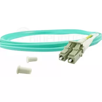 BlueOptics InfiniBand optiskās šķiedras kabelis 7,5 m 2x LC LC/APC zaļš