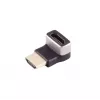 Kabeļa pārejas savienotājs HDMI-A ShiverPeaks SP10-01051 melns/sudrabains