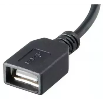 Micro USB kabelis Akasa AK-CBUB25-15BK 0,15m