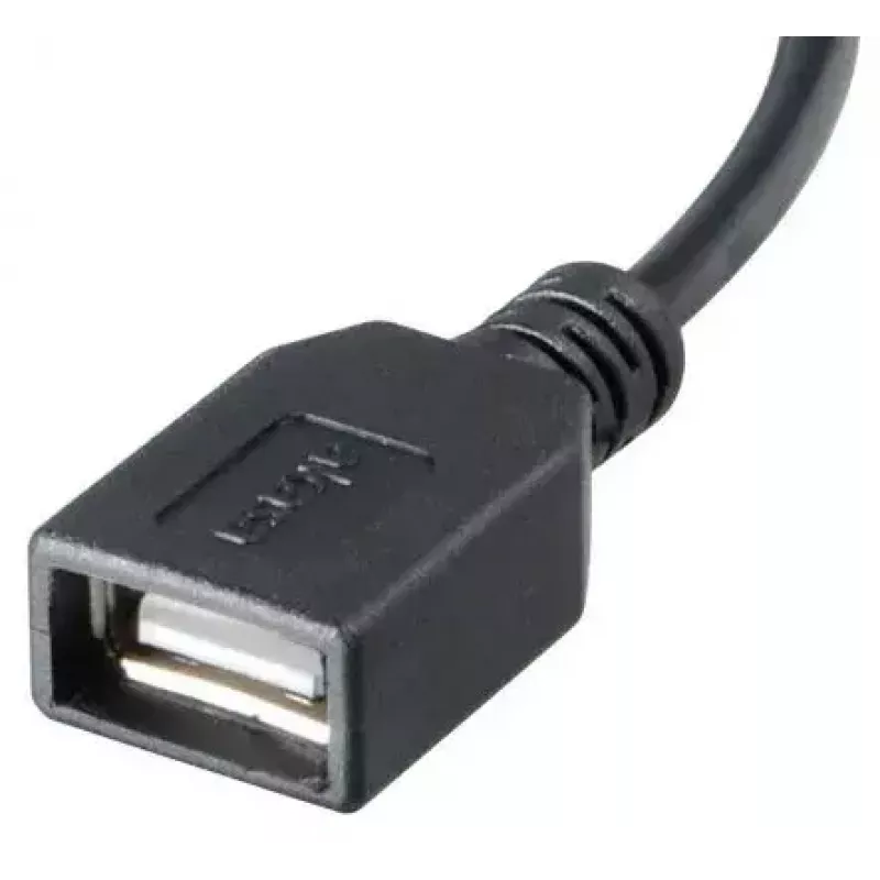 Micro USB kabelis Akasa AK-CBUB25-15BK 0,15m
