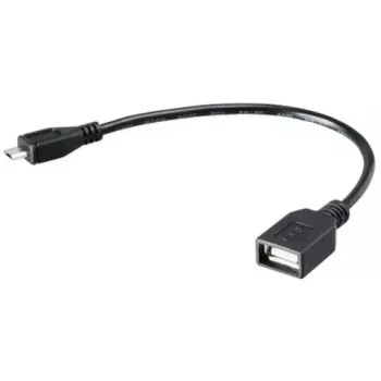 Micro USB kabelis Akasa AK-CBUB25-15BK 0,15m