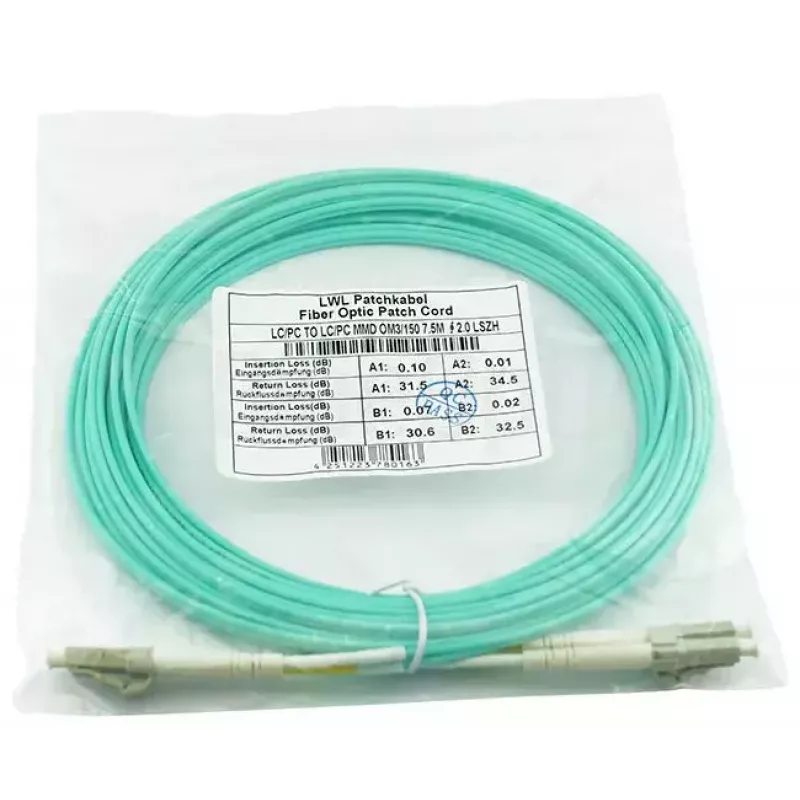BlueOptics SRCABLE3M InfiniBand optiskās šķiedras kabelis 3 m LC Aqua